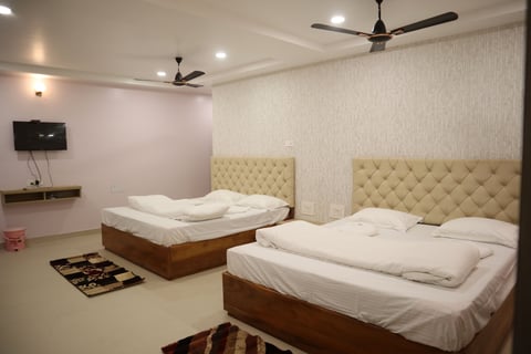 spacious resort room