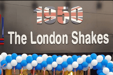 An image showing Logo of The London Shakes cafe
