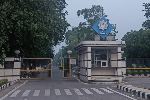 An image showing entrance of ICAR National Dairy Research Institute in Karnal