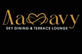 An image showing the logo for Amavy Restaurant