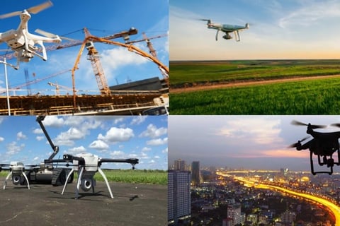drones in various industries, such as agriculture, and environmental monitoring.