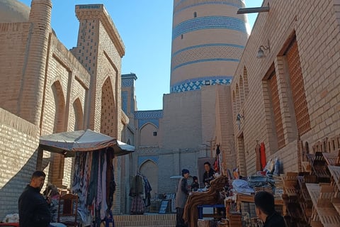 Centro storico di Khiva in Uzbekistan