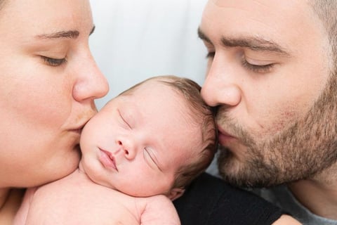 parents enfant bébé