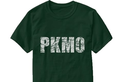 PKMO Tshirt - pickles, ketchup, mustard, onions