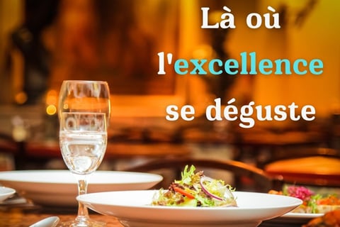slogan de restaurant de luxe
