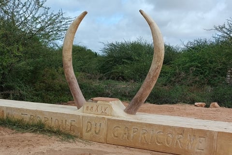 Statua del tropico del capricorno in Madagascar