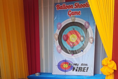 balloon shooting game airgun fan games madurai marriage event birthday party events all type games