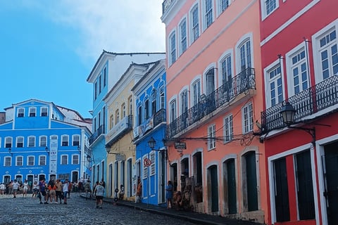 Salvador da Bahia, centro storico colorato
