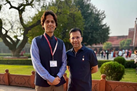 With the Hon'ble. Cabinet Minister in the Government of Goa, Mr. Vishwajit Rane