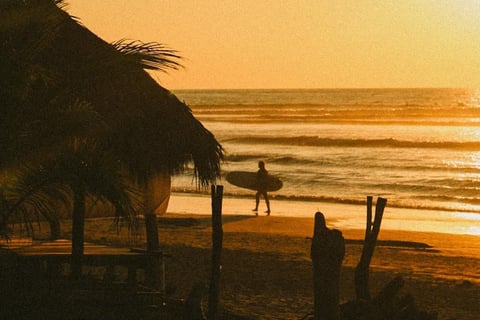 Beach in La Saladita
