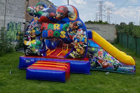 inflable mario kart