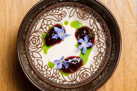 a bowl of dessert