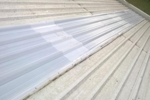 telha instalada