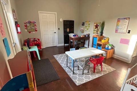 inside of a classroom at Faith Heritage Christian Academy