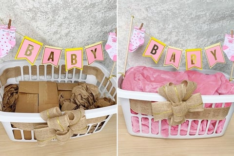 DIY baby basket