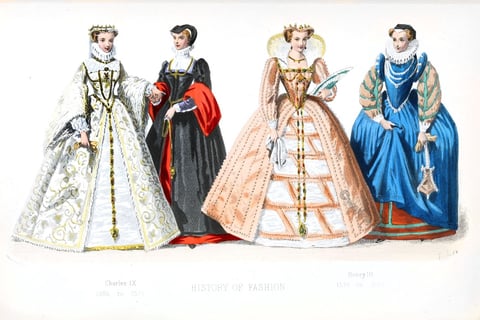 a group of women's fashions in the 1800s's