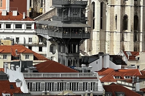 elevador de Santa justa, em Lisboa