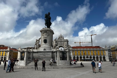 praça do comércio, em Lisboa