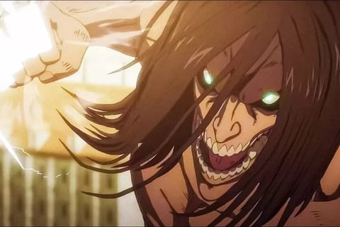 Eren em Attack on Titan