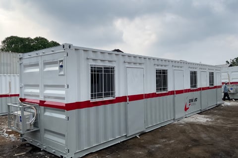 Office Container berukuran  40 Ft