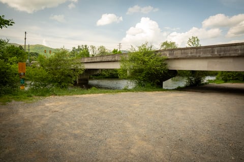 Hunter Bridge Watauga River Tennessee Fly Fishing