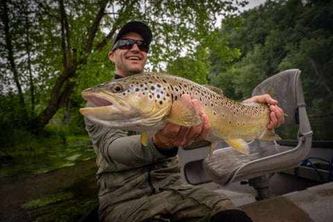 South Holston River May Fishing Report: 24" Browns!