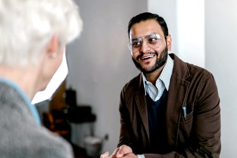 A patient Trusting  his  Doctor