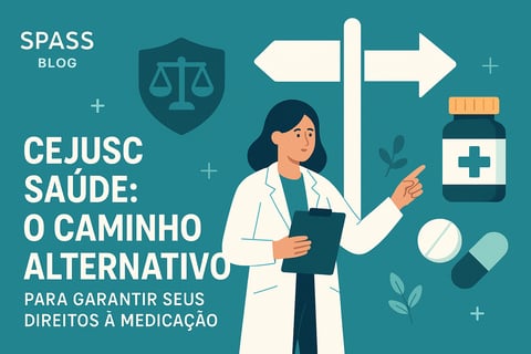 Como utilizar a o sistema CEJUSC SAÚDE por SPASS