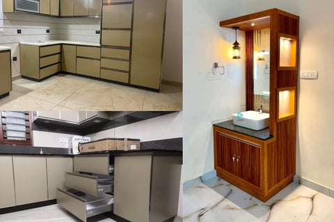 ALUMINIUM INTERIOR KITCHENCABOARD 