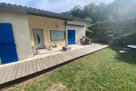 Terrasse faite par Laroux Menuiserie