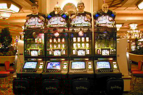 Addams Family slot machines in Las Vegas