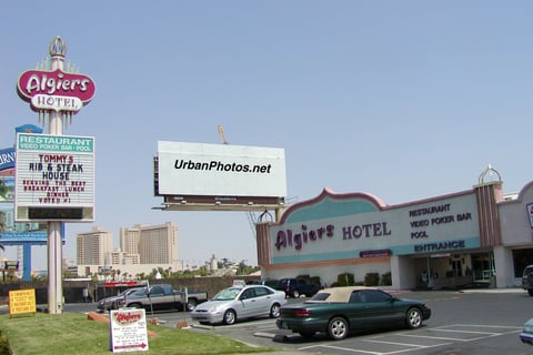 The Algiers Hotel Las Vegas around 2000