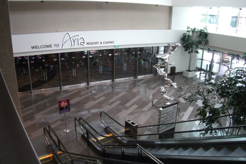 Aria Las Vegas interior in 2011