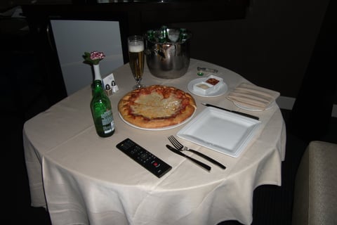 Room service at Aria Las Vegas