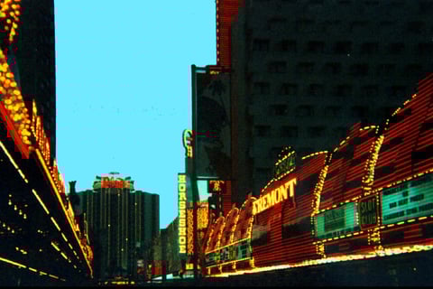 Fremont Street Las Vegas 1992