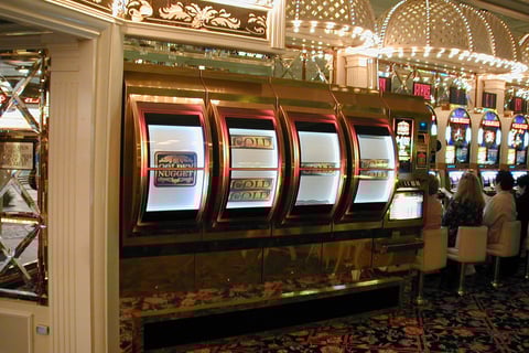 Golden Nugget Las Vegas giant slot machine