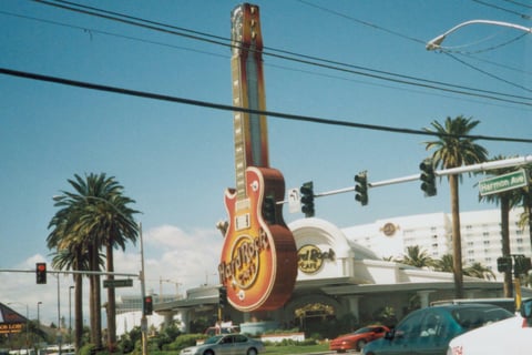 The original Hard Rock Hotel in Las Vegas