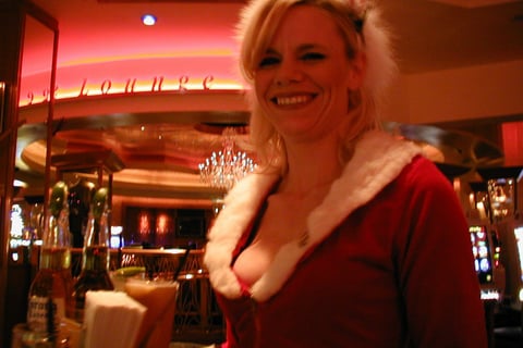 Hard Rock Hotel Las Vegas cocktail waitress