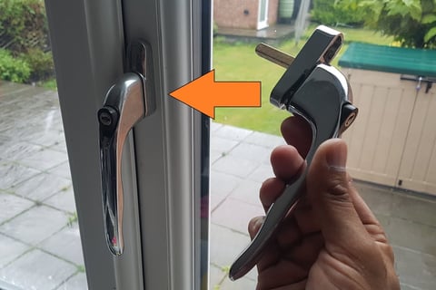 upvc window handle