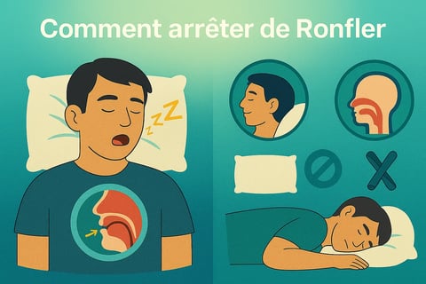 comment arrêter de ronfler, article de blog, recherche santé