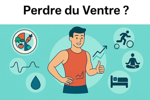 comment perdre du ventre, ventre plat, graisse abdominale, recherche santé