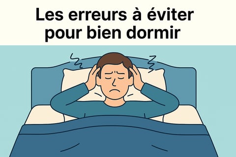 les érreurs à éviter pour bien dormir recherchesante 
