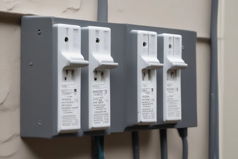 Surge protection installation in Eastbourne home