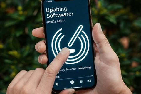 Updating smartphone software to improve battery life