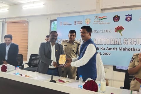 75th Azadi Ka Amrit Mahotsav for contributions to cyber safety and national security 17 June 2022,
