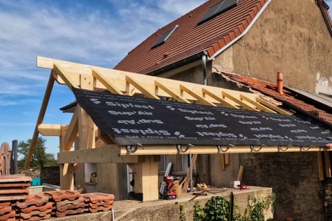 Ecran de sous toiture sur toiture