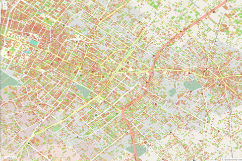 Building damage in Khan Yunis, Gaza measured with InSAR