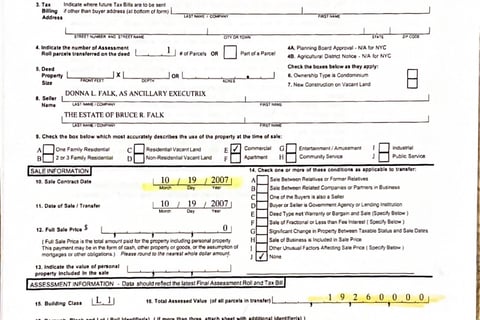 Donna Falk and Bruce Falk Tax Shelters