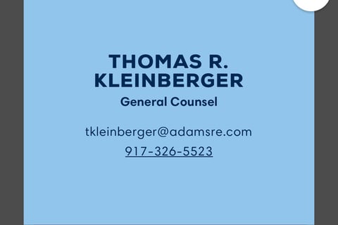 I hear they indict lawyers like Thomas R. Kleinberger in NYC
