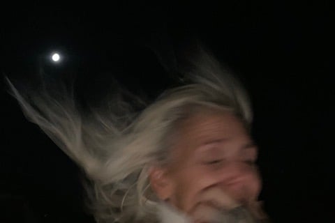 Wild night on Cadillac Summit